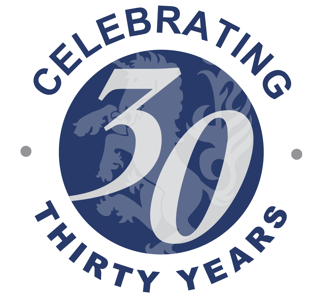 Celebrating 30 Years Logo